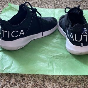 All Black Nautica Sneakers